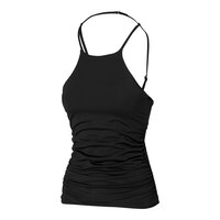 Anne Cole Women's High Neck Tankini Swimsuit Top, Beach Front_Angled_Left