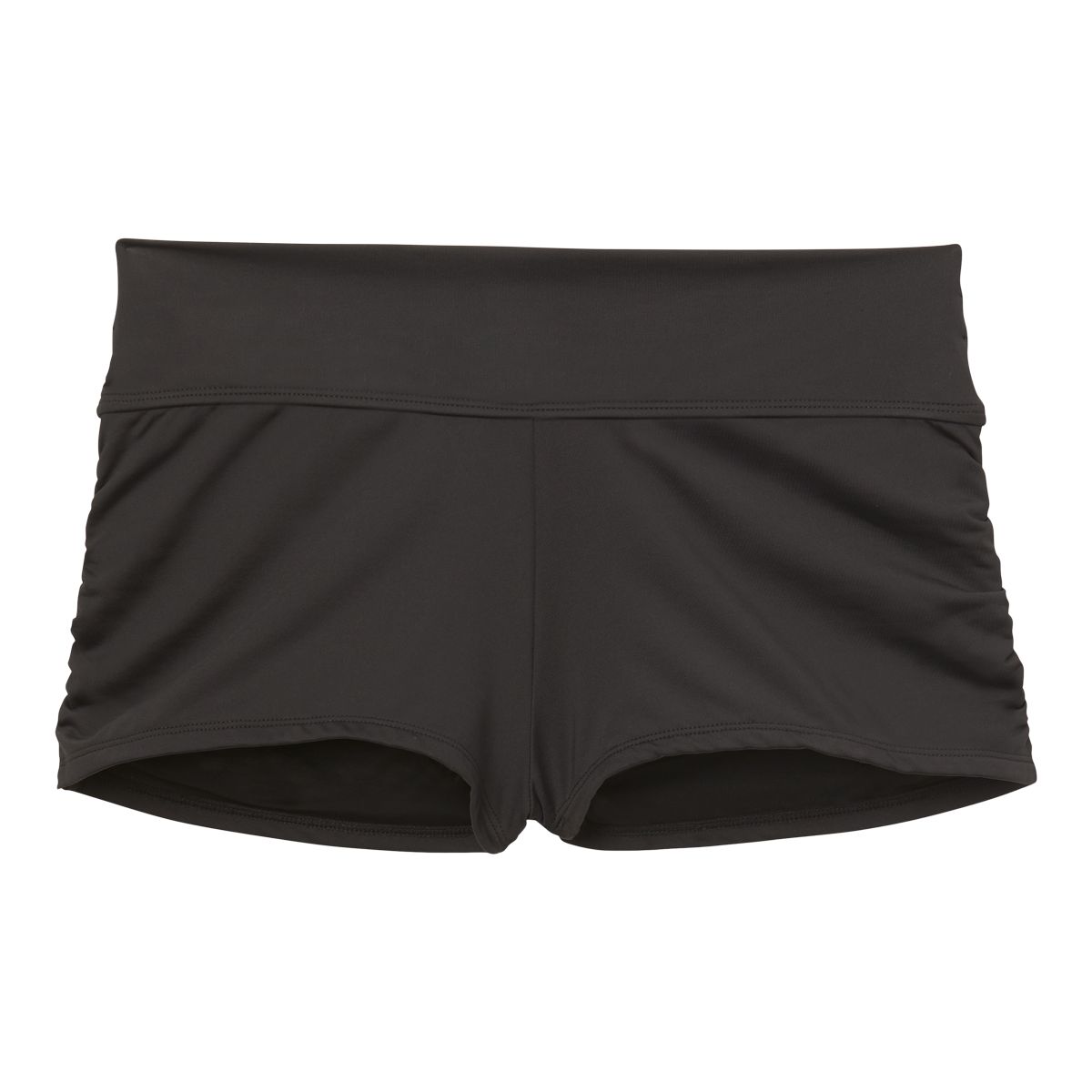 Anne Cole Women's Soft Band Shirred Boy Short Swimsuit Bikini Bottom/ Swim Short, Beach