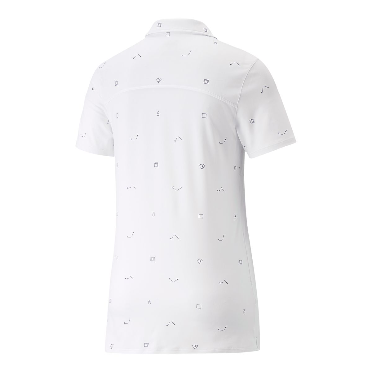 PUMA Golf Women's CLOUDSPUN H8 Short Sleeve Polo T Shirt