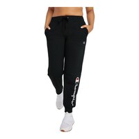 Champion Women's Powerblend Jogger Pants, Training, Casual, Mid Rise, Tapered Front_Angled_Left