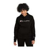 Champion Women's Powerblend Hoodie Front_Angled_Left