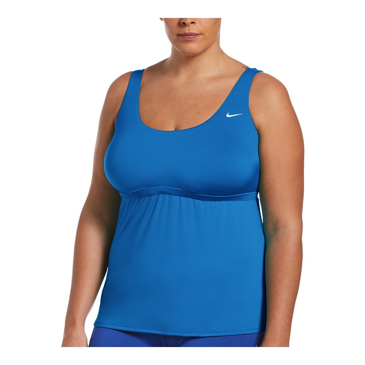 nike high neck tankini top