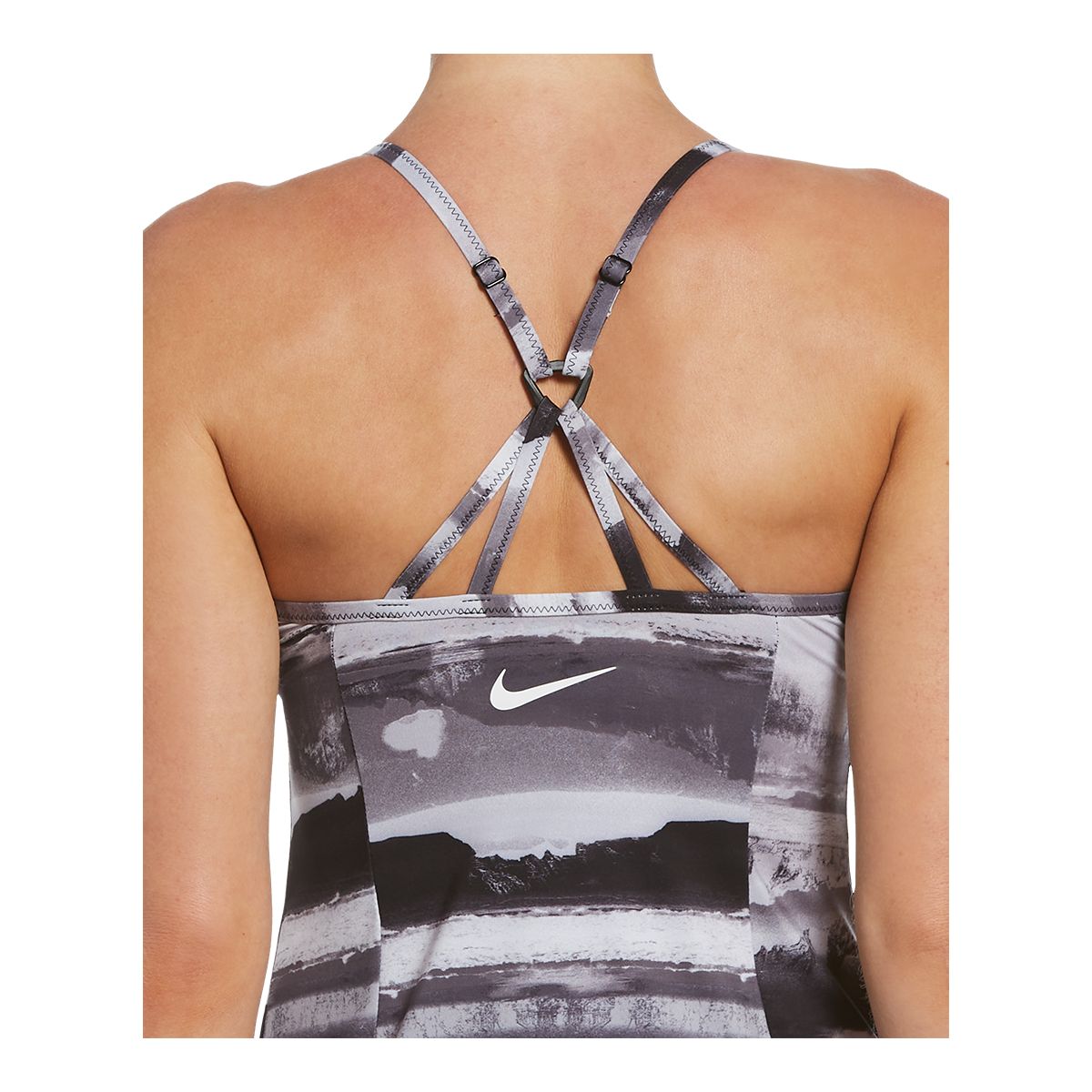Nike Women's Explore Strappy Crossback Tankini Swimsuit Top, Beach