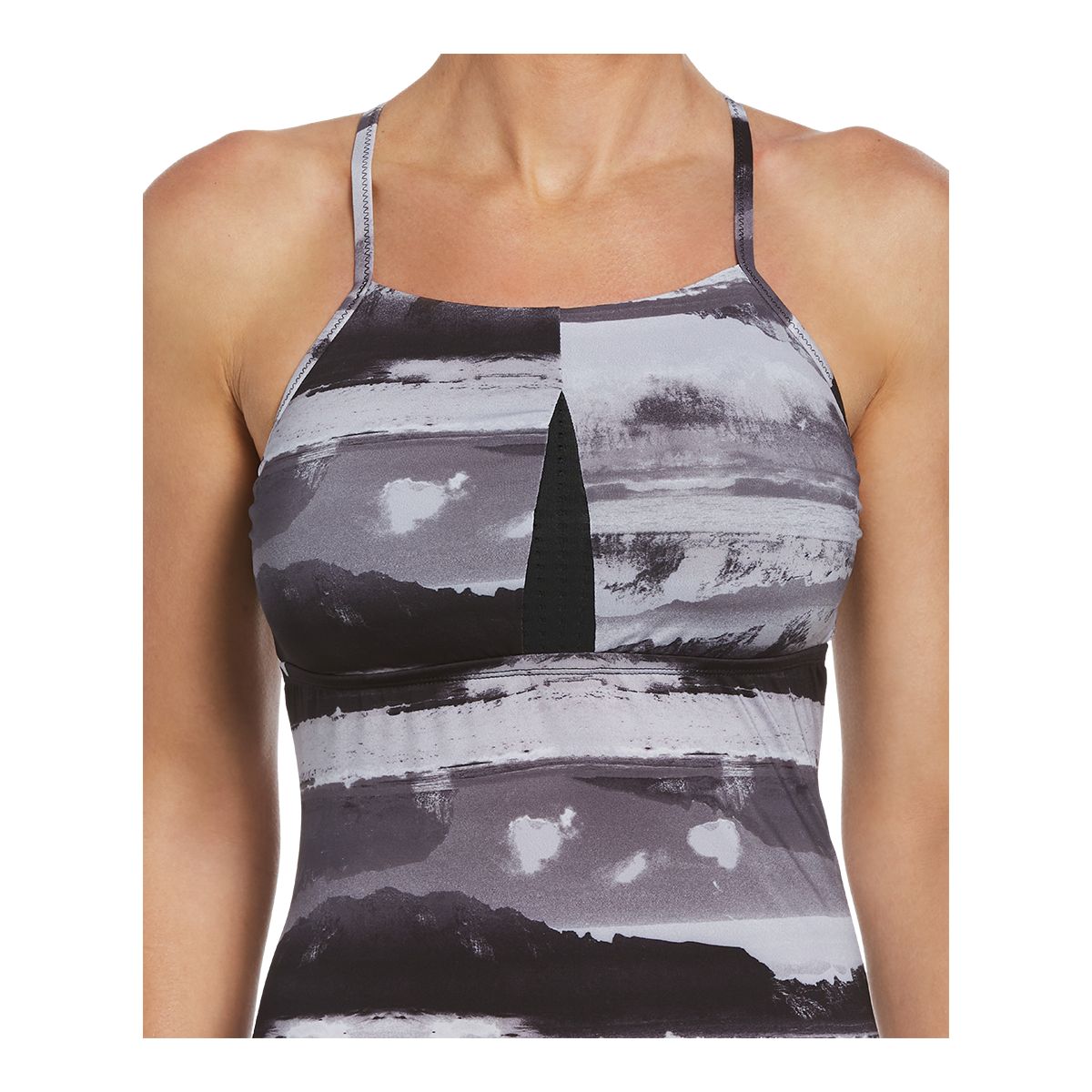 Nike Women's Explore Strappy Crossback Tankini Swimsuit Top, Beach