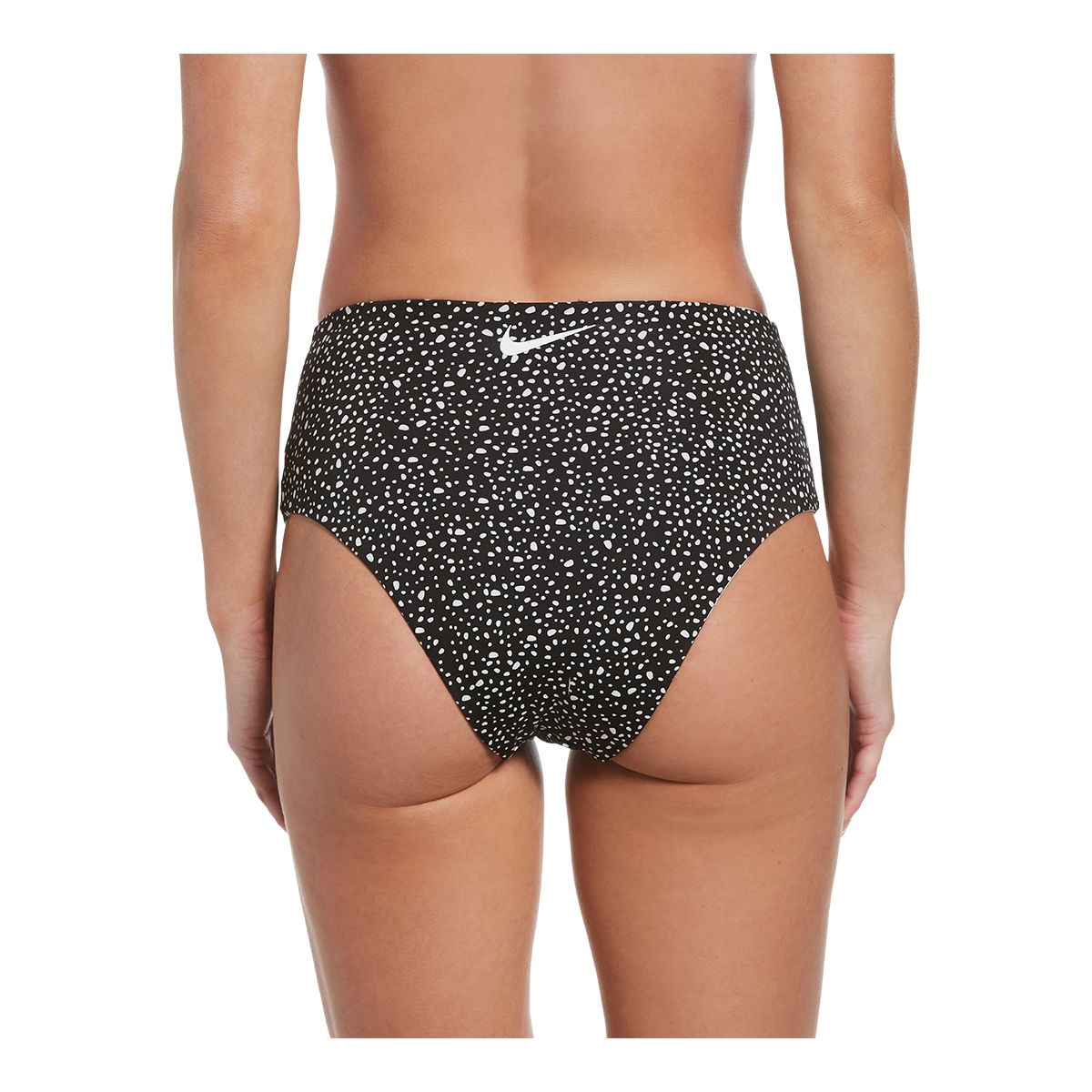Nike Women's Explore Cheeky High Waisted Swimsuit Bikini Bottom, Beach