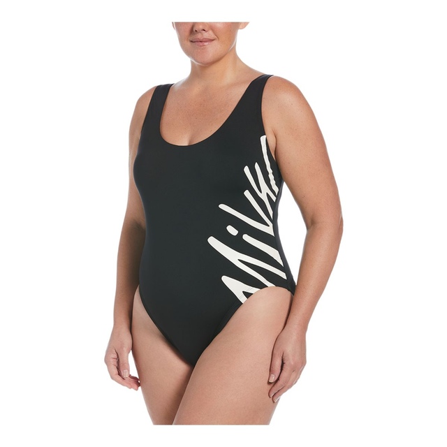 Nike Women's Multi Logo UBack One Piece Swimsuit/Bathing Suit, Sport