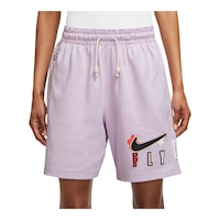 Nike Women's Basketball Standard Issue Fleece Shorts Front_Flat