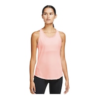 Nike Women's Run One Breathe Tank Top, Relaxed Fit, Sleeveless, Sports, Running Front_Angled_Right