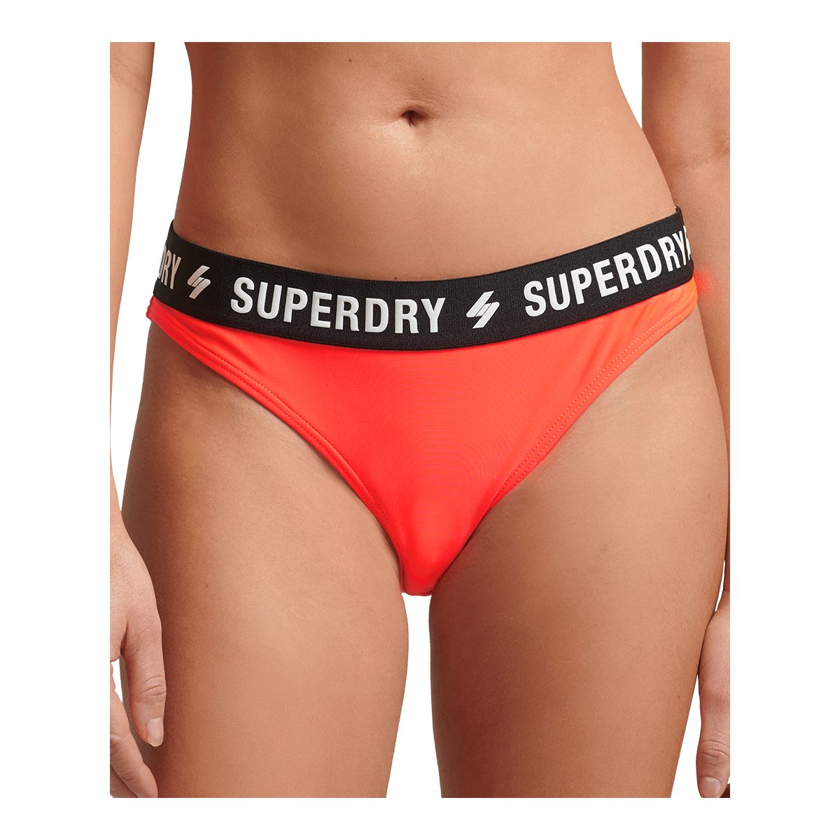 Superdry Women's Code Swimsuit Bikini Bottom  Sport