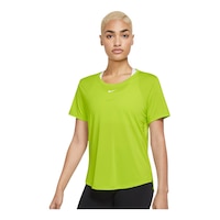 Nike Women's One Standard T Shirt, Dri-FIT Front_Angled_Left