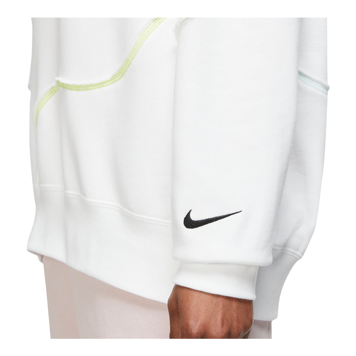 Nike Women's Veneer Swirl Pullover Hoodie, French Terry, Oversized, Dri-FIT
