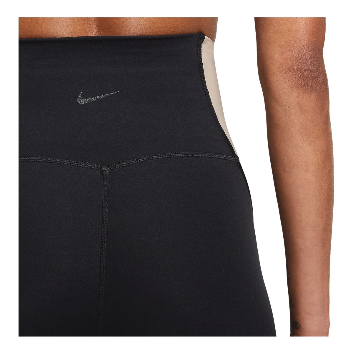 Nike Yoga Dri-FIT Luxe Women's High-Waisted 7/8 Infinalon Leggings, Black,  X-Small : : Clothing, Shoes & Accessories
