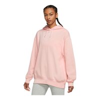 Nike Women's Collection Fleece Pullover Hoodie, Heavyweight Fleece, Oversized Front_Angled_Left
