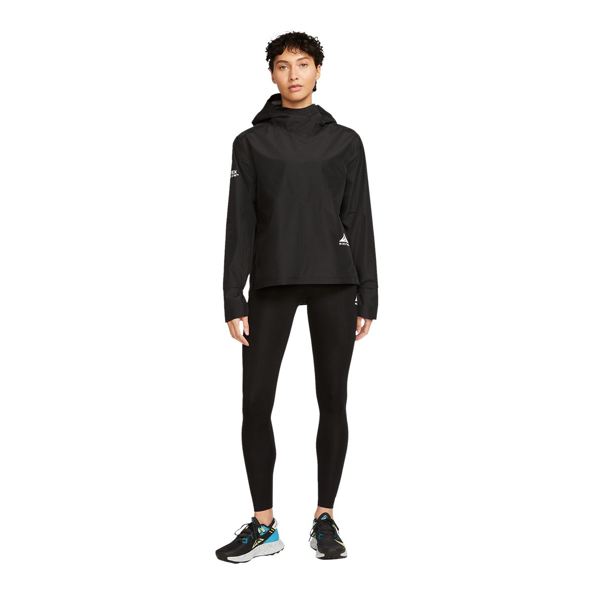 Nike Womens Epic Luxe Trail Tight - Magic Ember/Black/Reflective Silv -  Womens Clothing