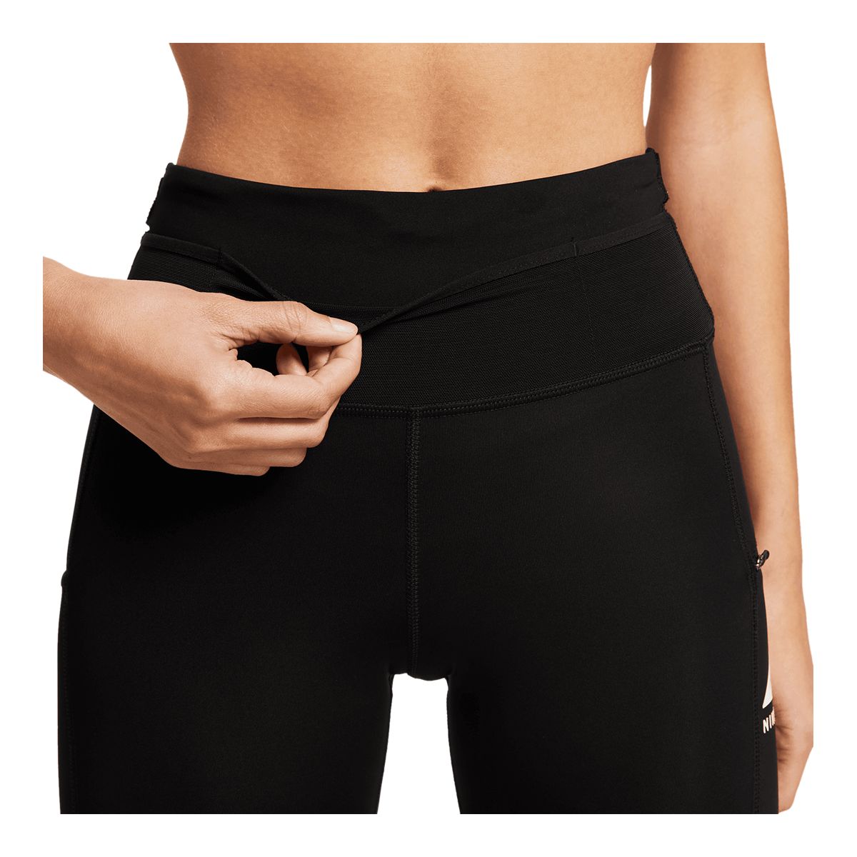 Nike Women`s Plus Size Epic Luxe Mid-Rise Pocket Running Leggings  (A_P(CT0822-622)/S, 1X) at  Women's Clothing store