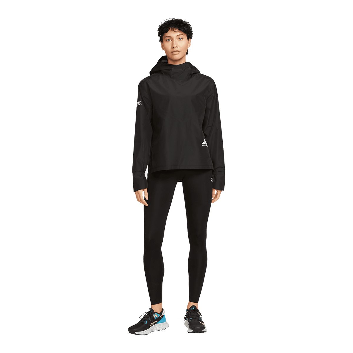 Nike Women's One Luxe Heathered Mid-Rise Training Leggings (Dark