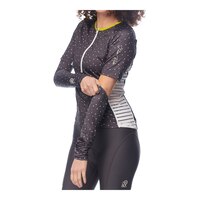JolieRide Women's Spin Cycling Jersey Front_Angled_Left
