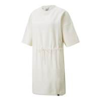 PUMA Women's Her T Shirt Dress Front_Angled_Left