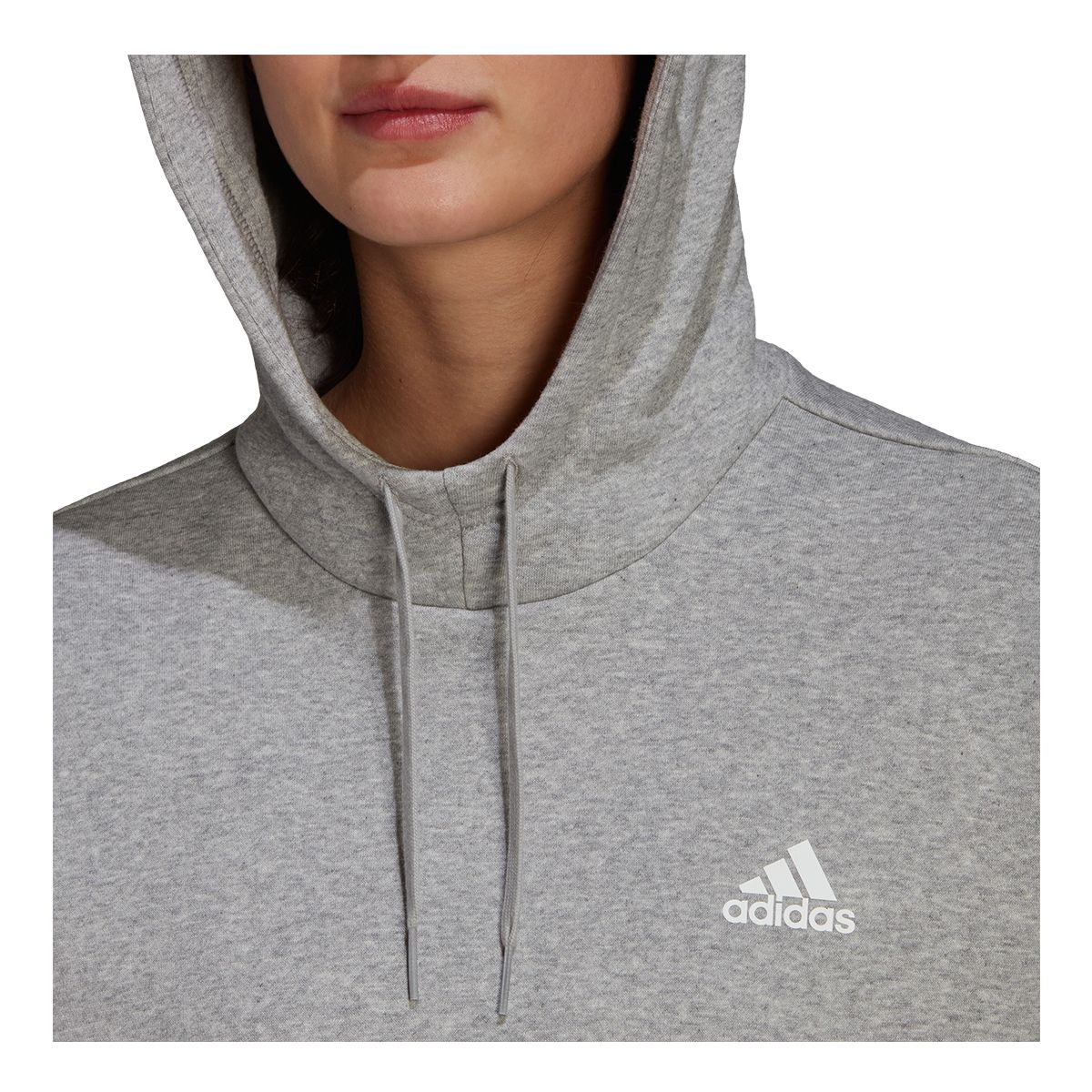adidas Women's Studio Sweatshirt Hoodie, Fleece