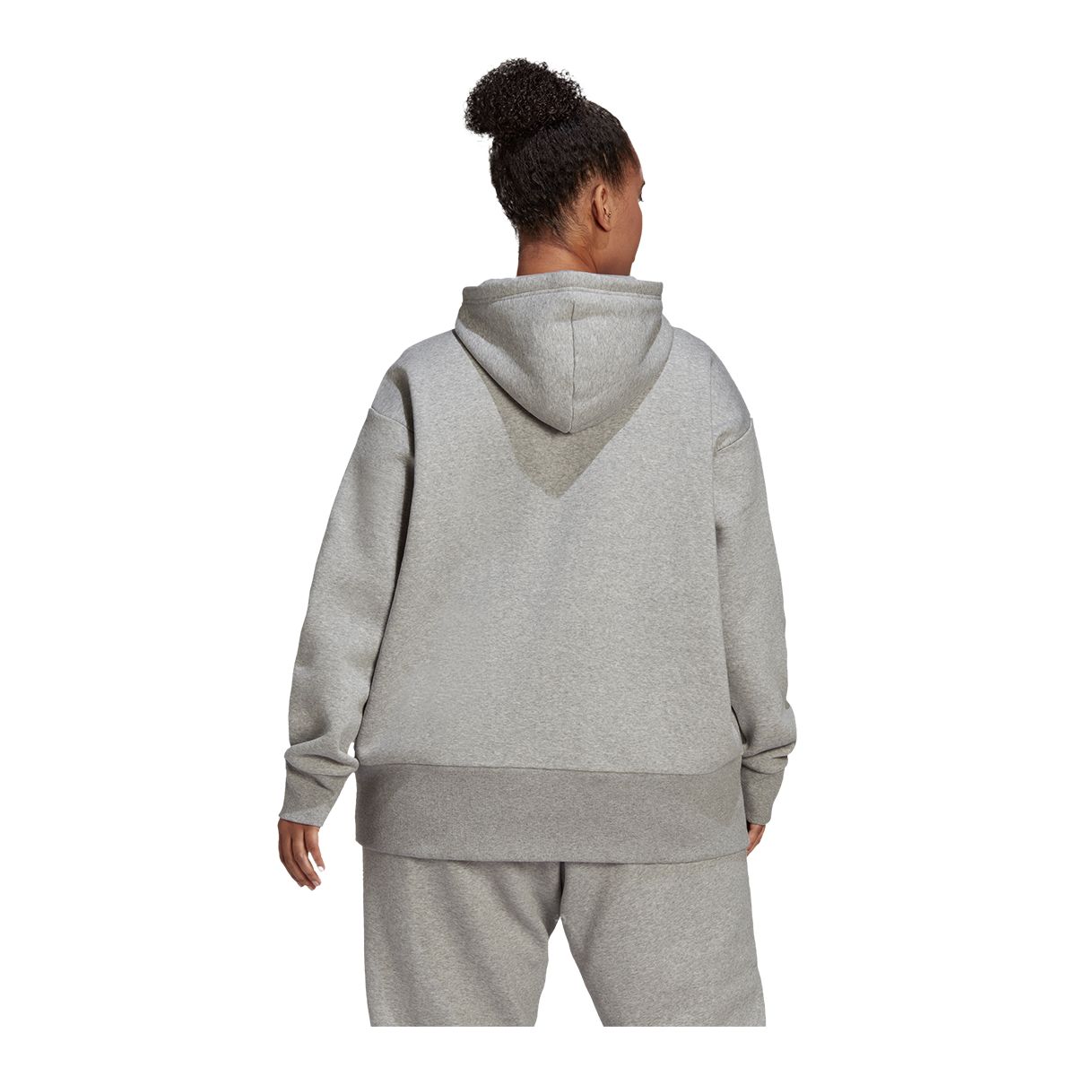 adidas Women's Studio Sweatshirt Hoodie, Fleece