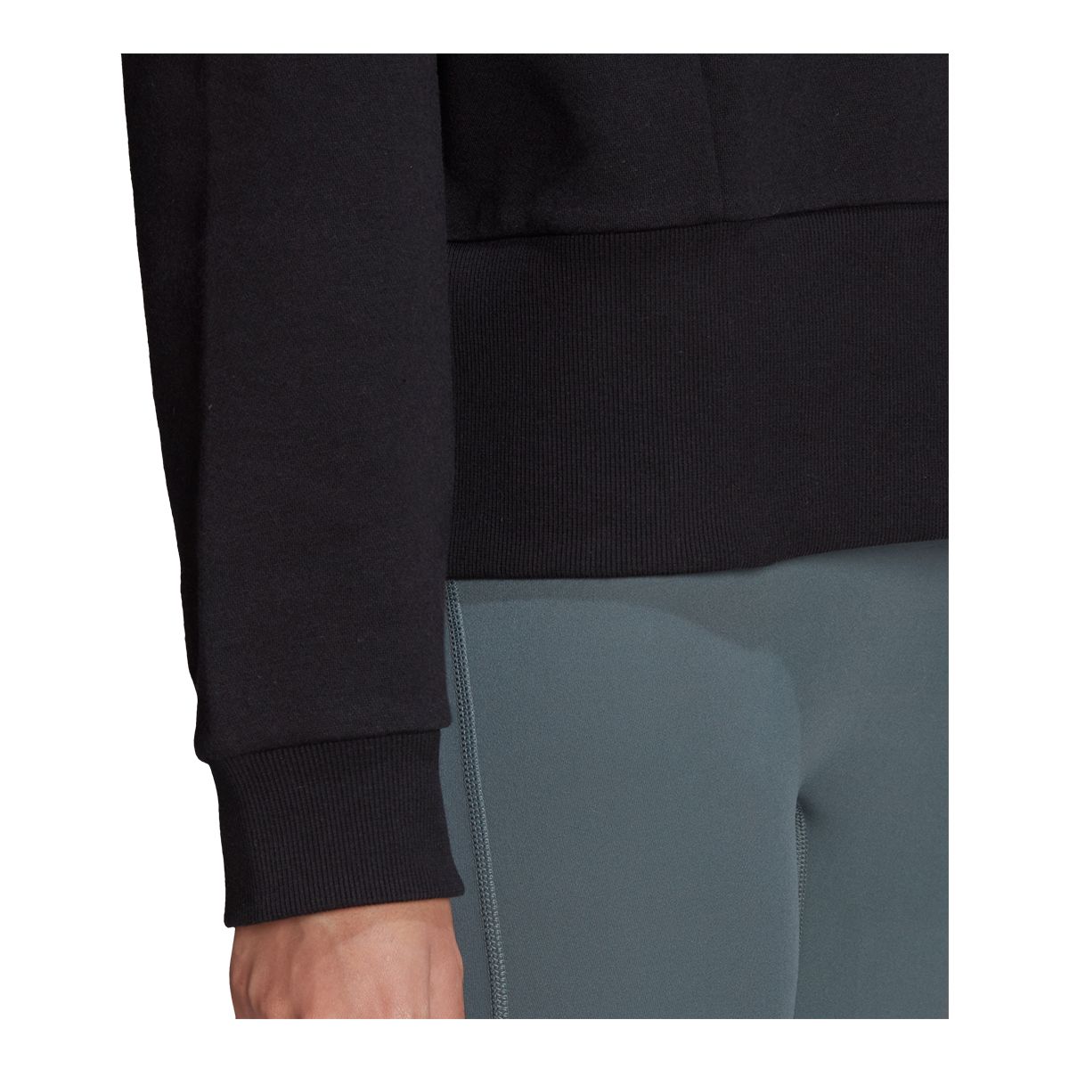 adidas Women's Studio Crewneck Sweatshirt, Loose Fit