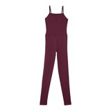 Girlfriend Collective Women's Compressive Unitard Tights Front_Flat