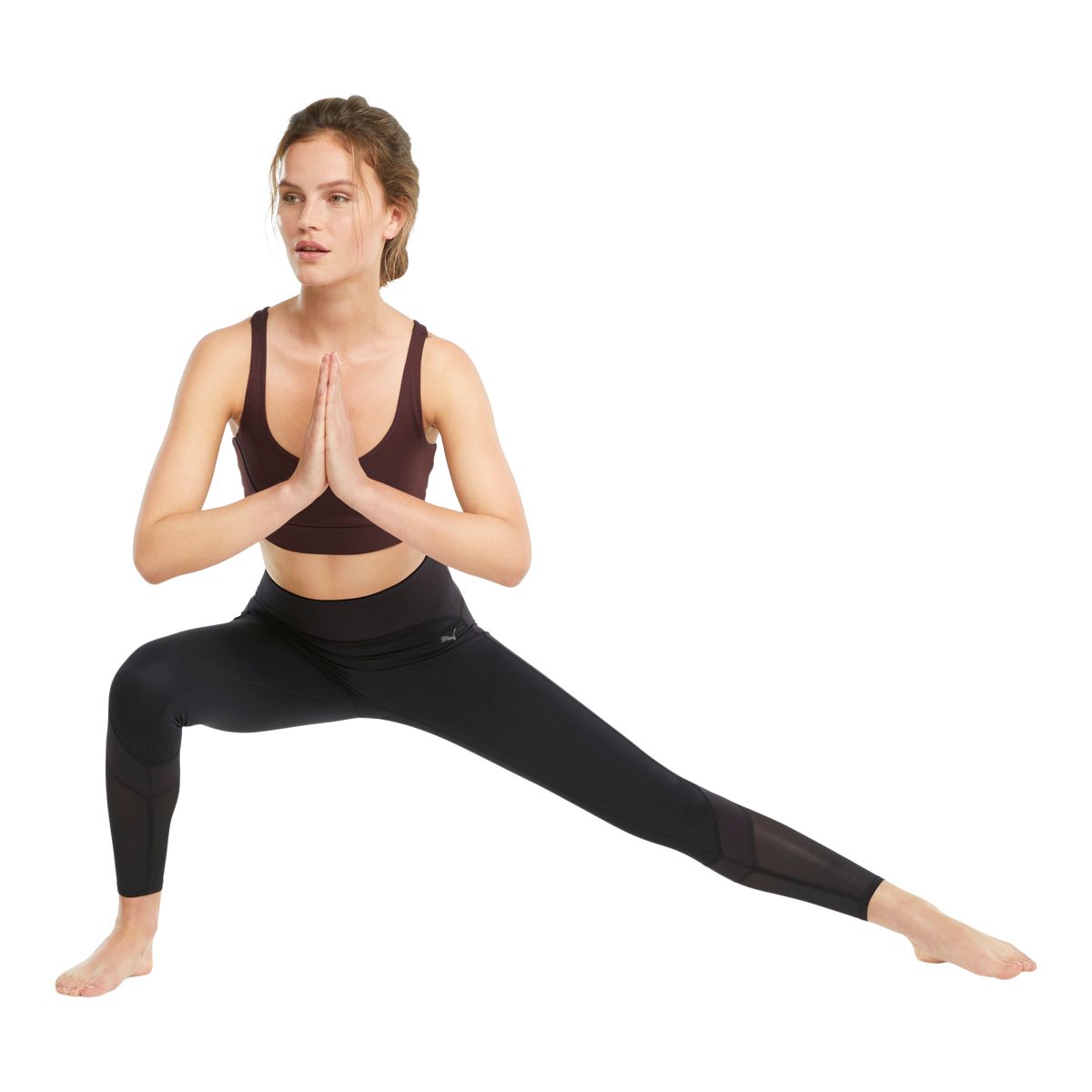 PUMA Women's Studio Ottoman High Waist 7/8 Tights