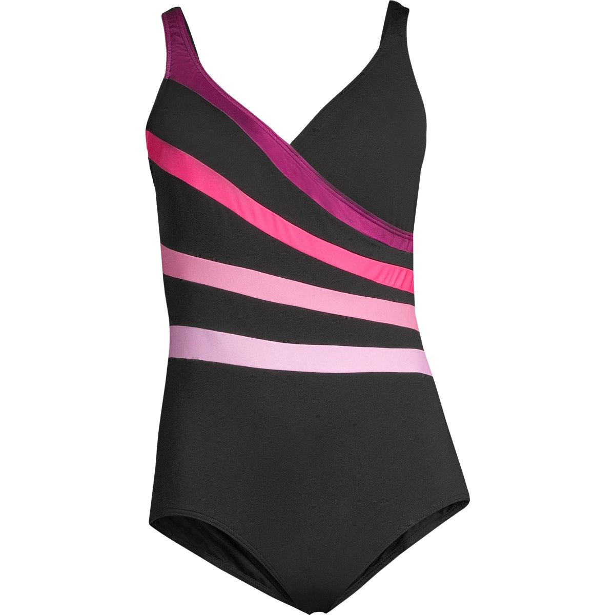 Finz Women's Fan Splice Tank One Piece Swimsuit/Bathing Suit, Sport