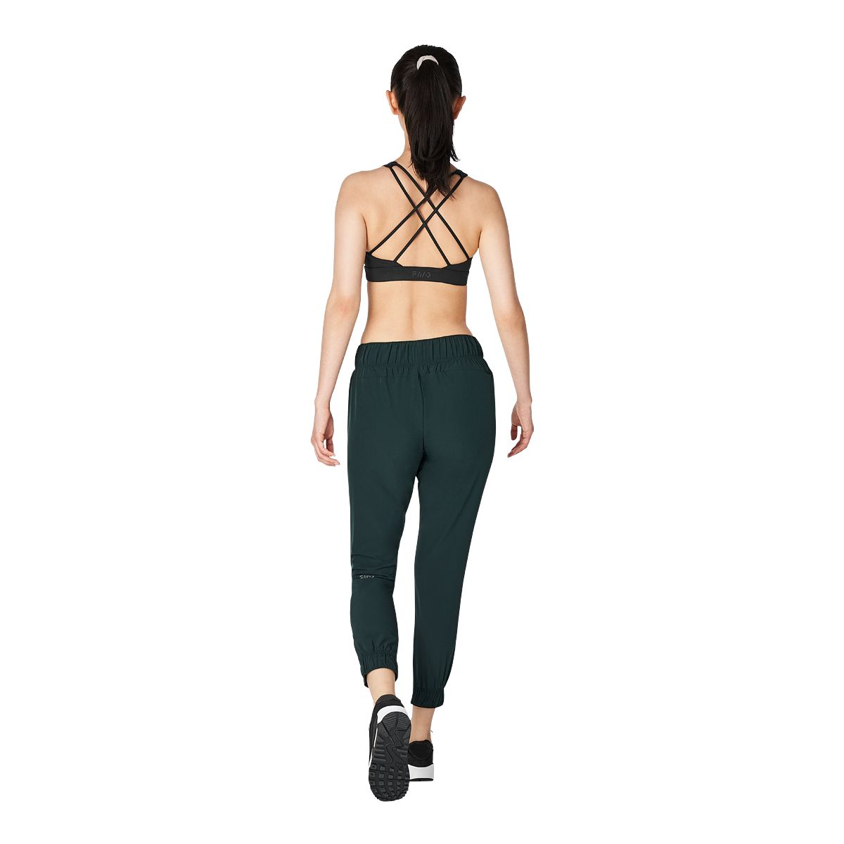 FWD Women's Strappy Sports Bra, Medium Impact, Removable Pads