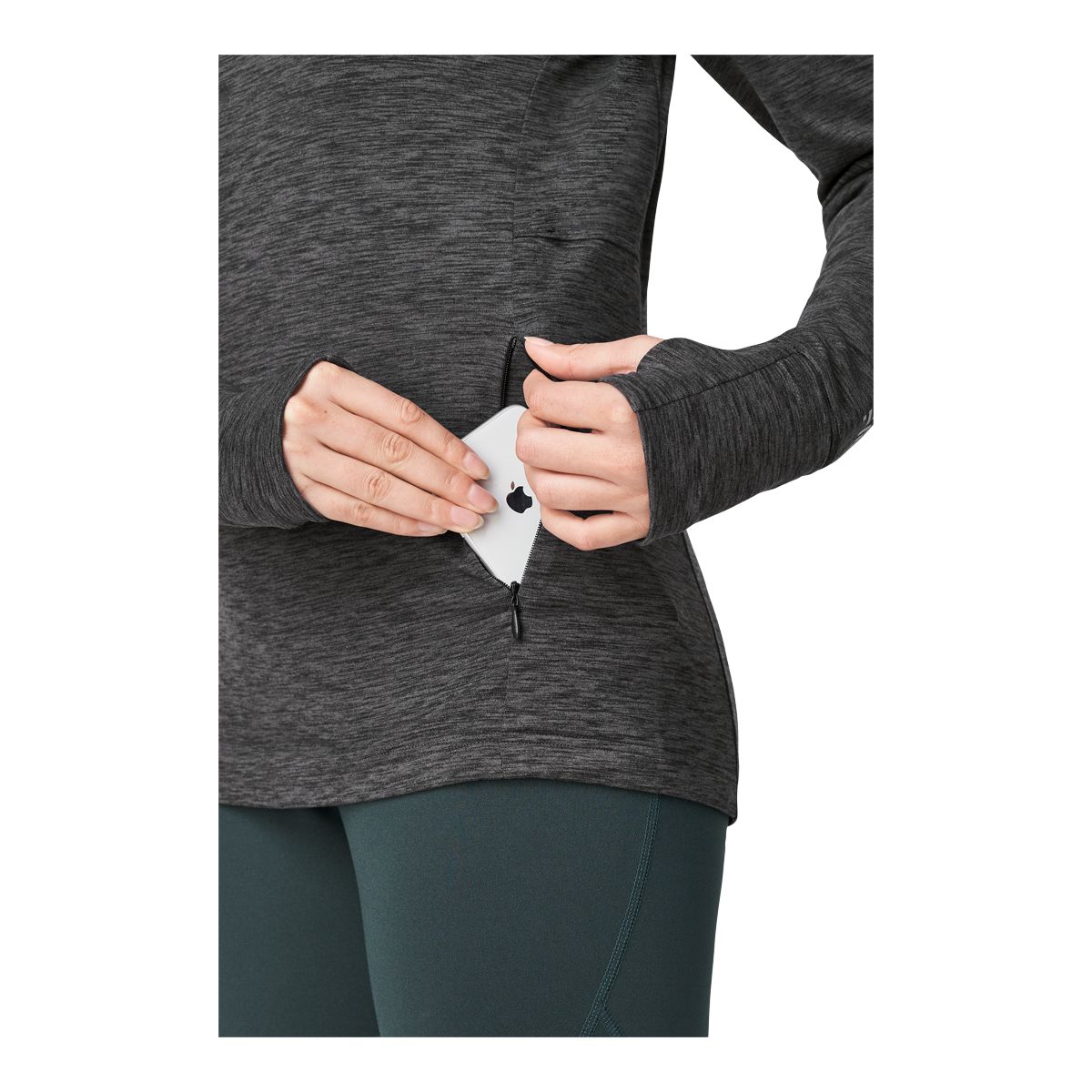 FWD Women's Core Long Sleeve Half Zip Training Shirt