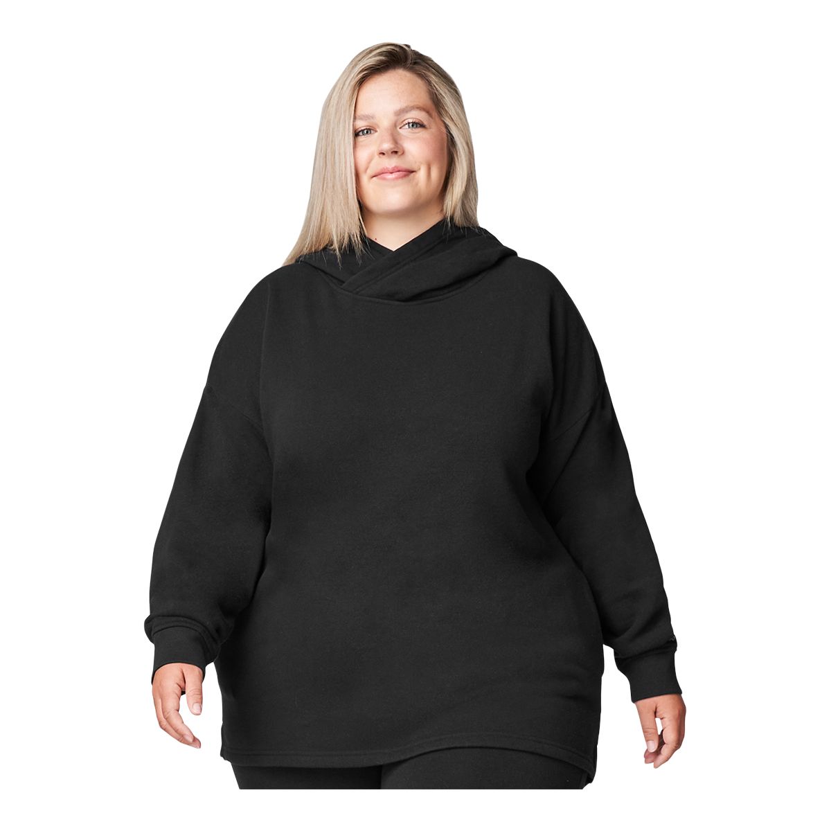 FWD Women's Core Tunic Pullover Hoodie  Fleece