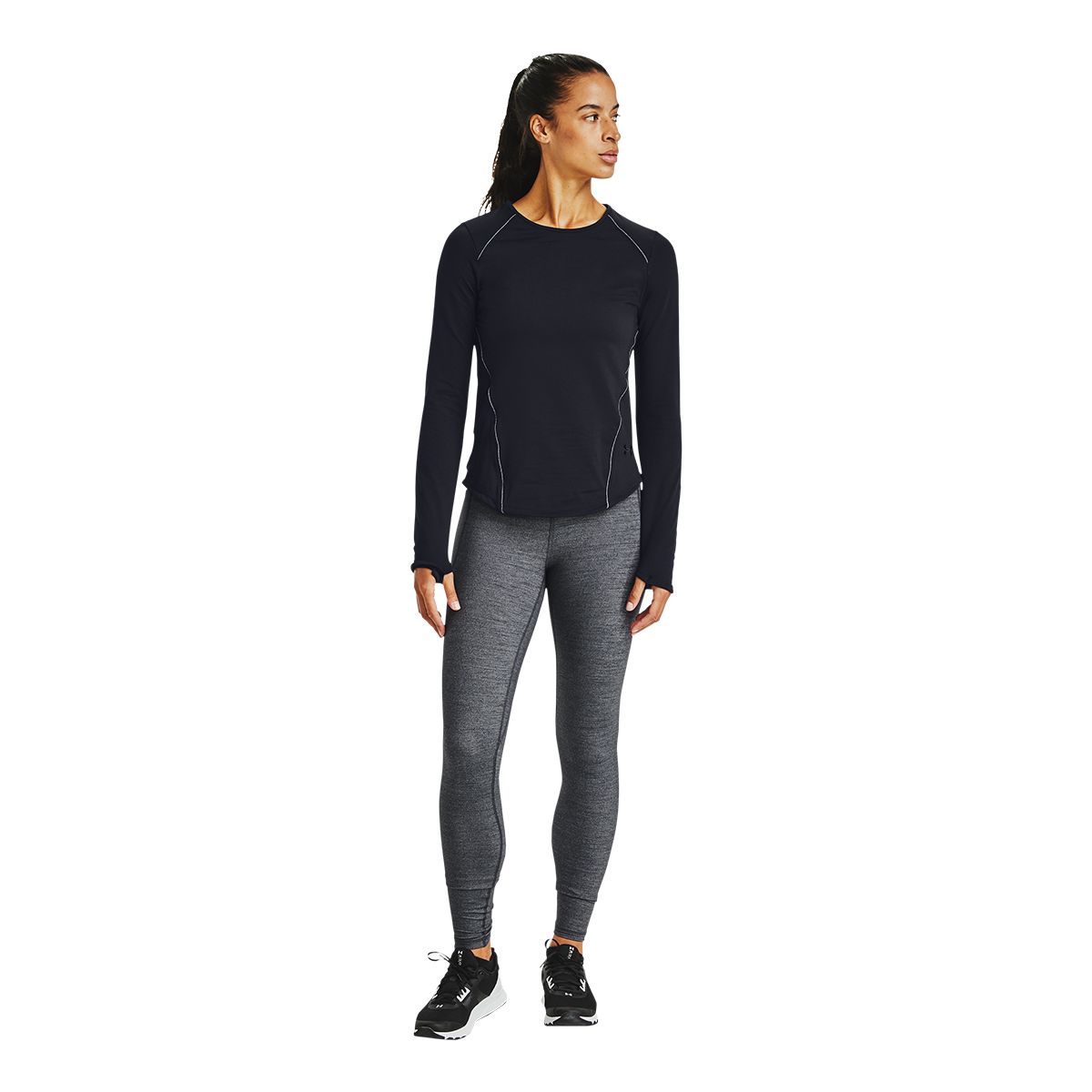 Under Armour Womens Meridian Tights Grey L