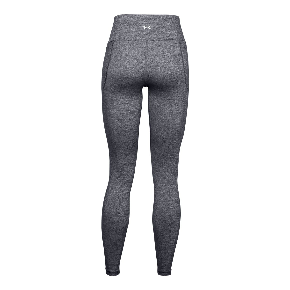 Buy Under Armour Women's UA Favorite Wordmark Leggings (Carbon  Heather/Carbon Heather/Black, Size XL) Online