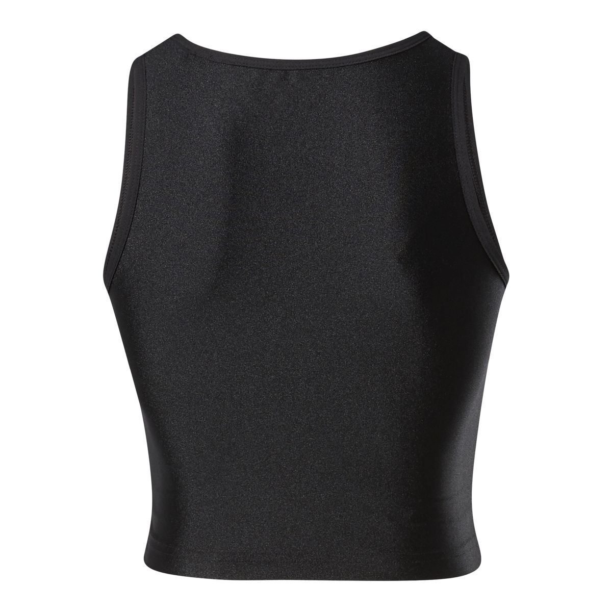 Reebok Women's Studio Shine Crop Tank Top, Fitted Fit, Sleeveless, Sports