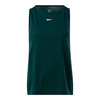 Reebok Women's Maternity Tank Top, Relaxed Fit, Sleeveless, Sports Front_Flat