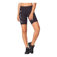 2XU Women's Core Compression Bike Shorts Front_Flat