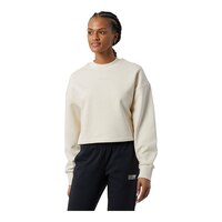 New Balance Women's Nature Athletics Crop Sweatshirt Front_Angled_Left