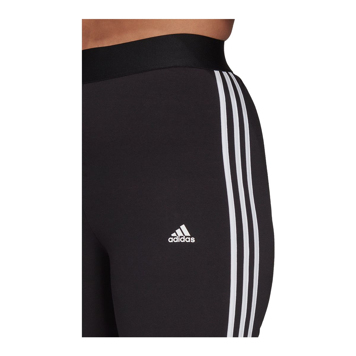 adidas,Womens,3 Stripes Tight,Black,1X : : Clothing, Shoes &  Accessories