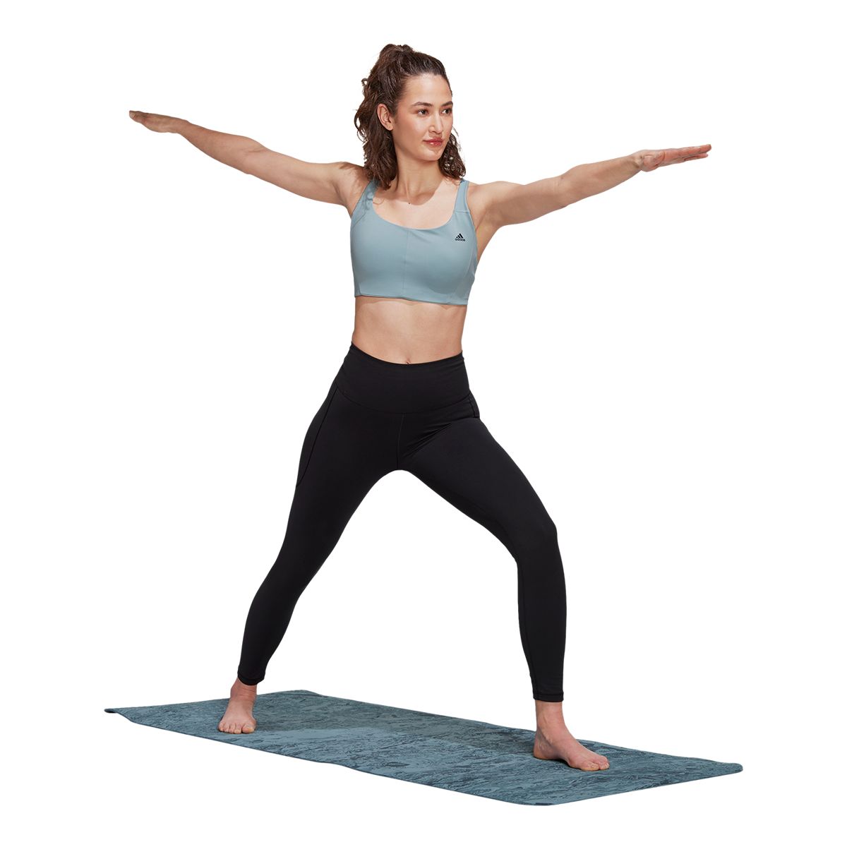 adidas Women's Plus Size Studio 7/8 Tights