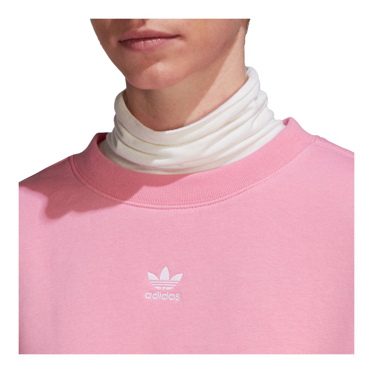 adidas Originals Women's Crewneck Sweatshirt, Relaxed Fit