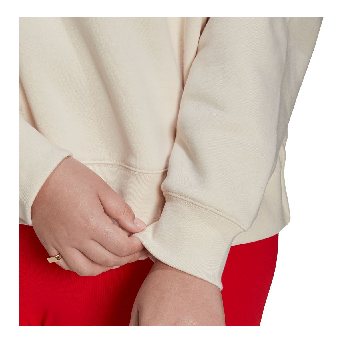 adidas Originals Women's Crewneck Fleece Sweatshirt, Plus Size