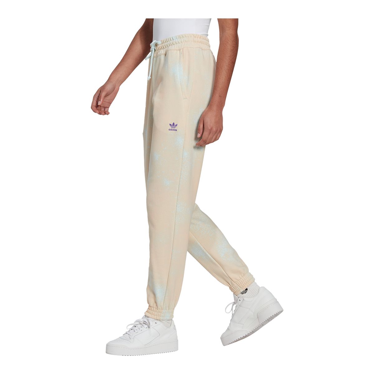 adidas Originals Women's Beach Jogger Pants, Casual, Lounge, High Rise