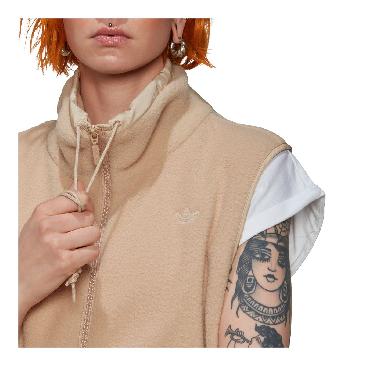 adidas Originals Women's Full Zip Vest Jacket