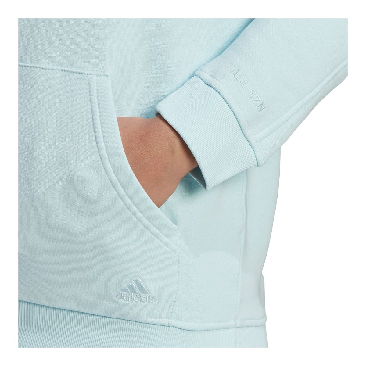 adidas Women's All Season Fleece Pullover Hoodie, Oversized