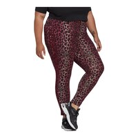 adidas Originals Women's Plus Size Leapord Tights Front_Angled_Right