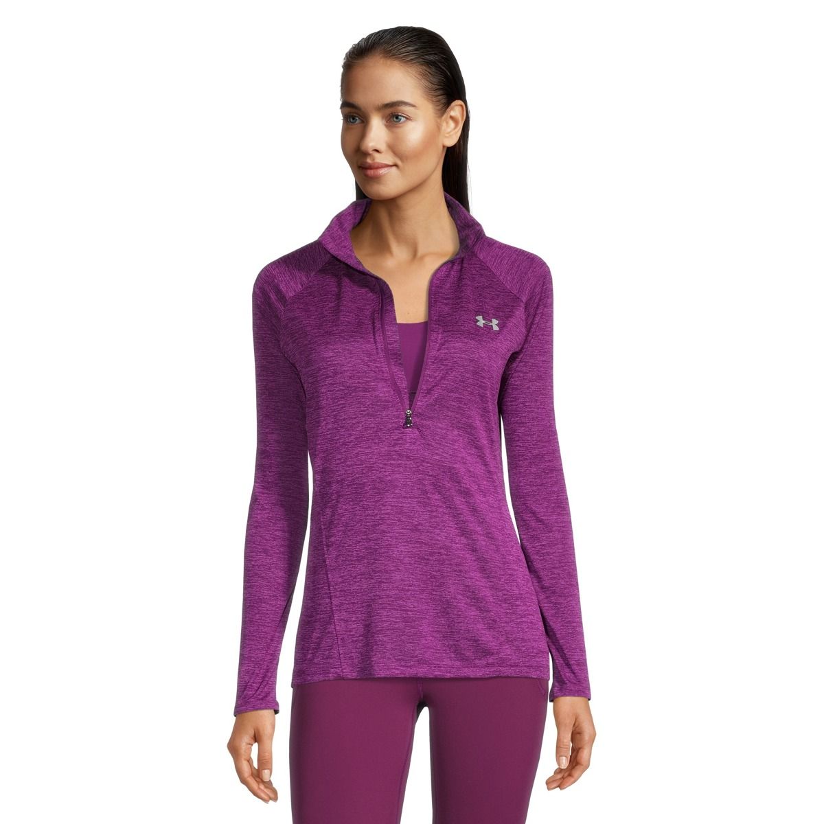 Buy Under Armour women recovery long sleeves top mauve Online