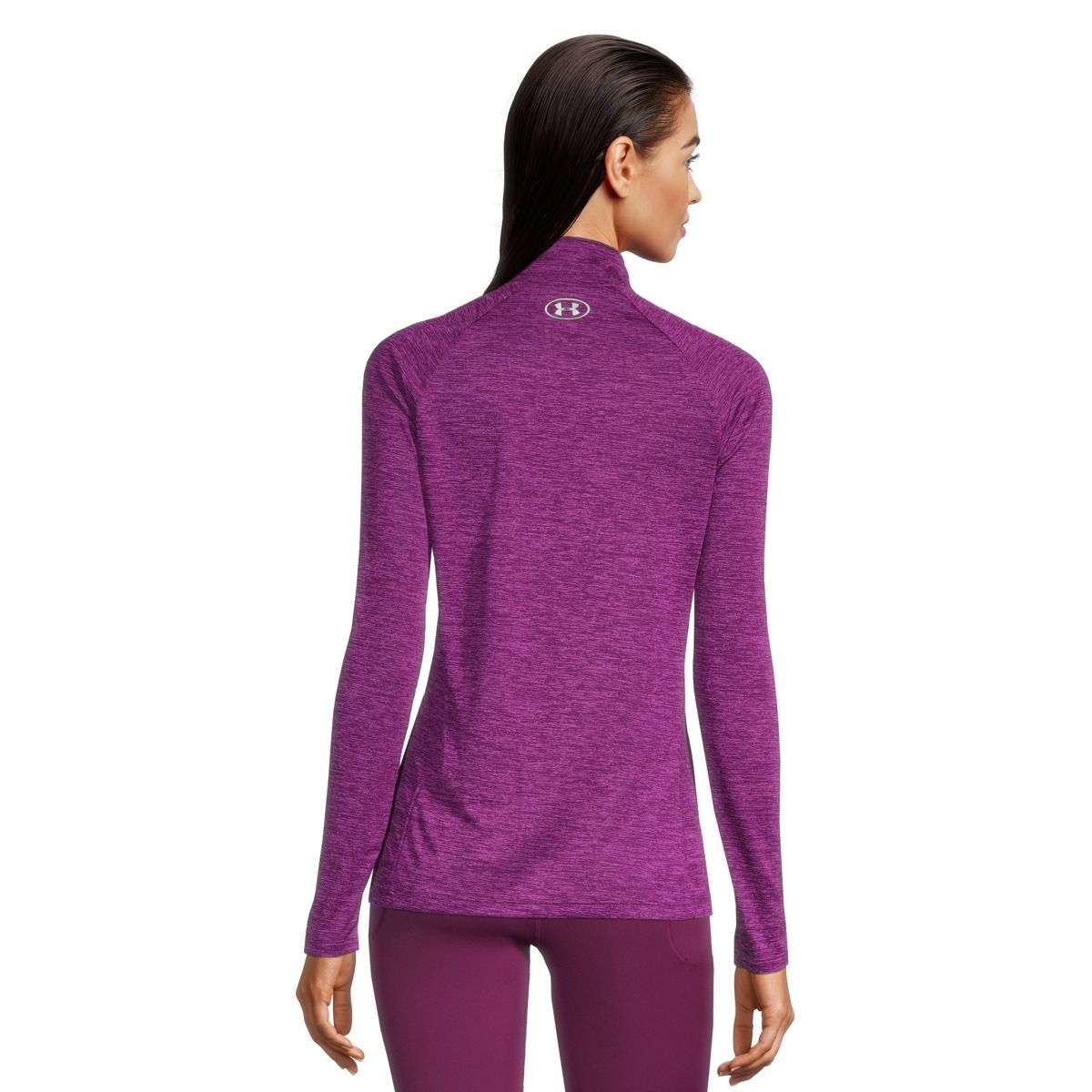 Under Armour Women's Tech Twist Long Sleeve Half Zip Training Shirt, Quick  Dry