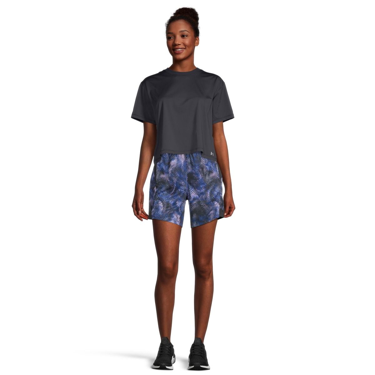 Under Armour Women's Basketball Baseline Print Shorts