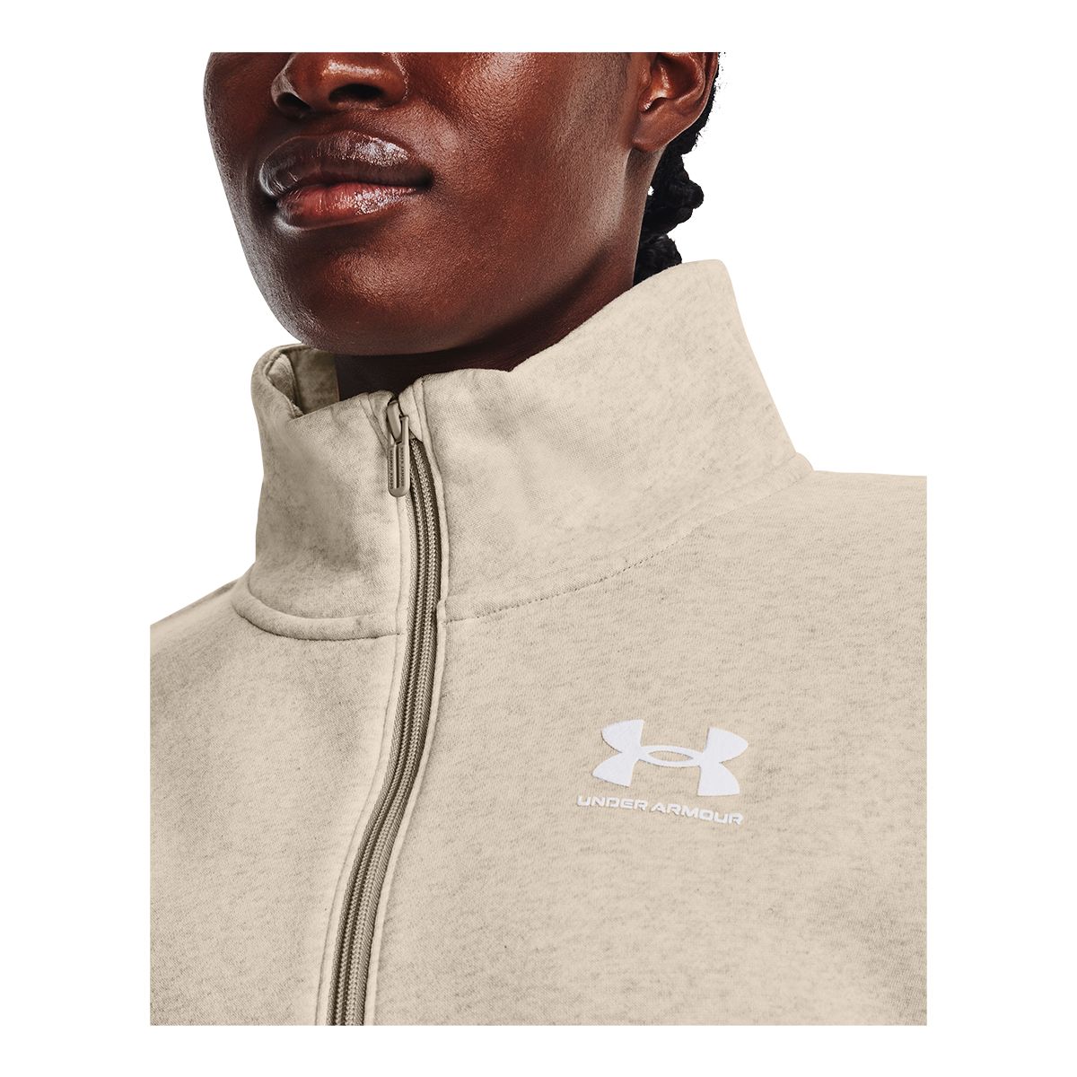 Under Armour Women's Rival Half Zip Fleece Pullover