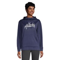 Under Armour Women's Armour Fleece® Script Hoodie Front_Flat